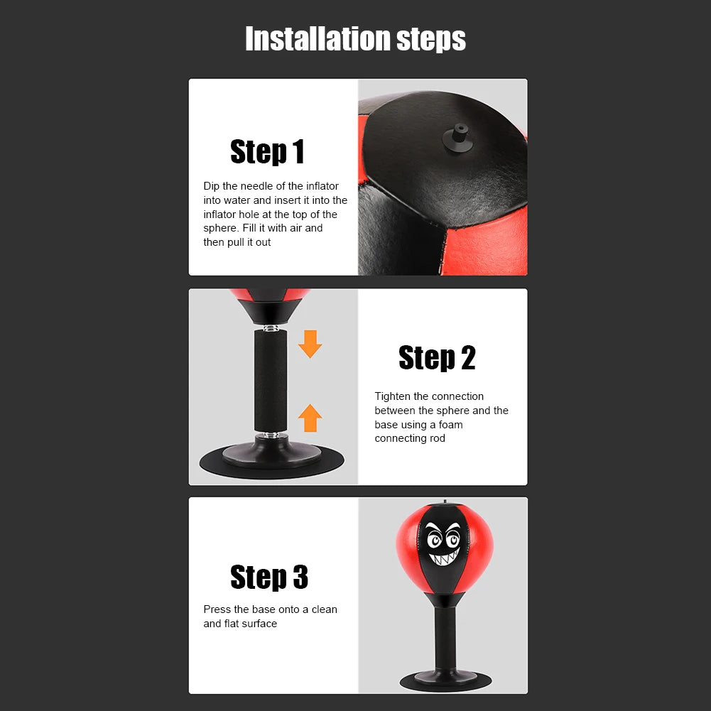 Stress Buster Desktop Punching Ball